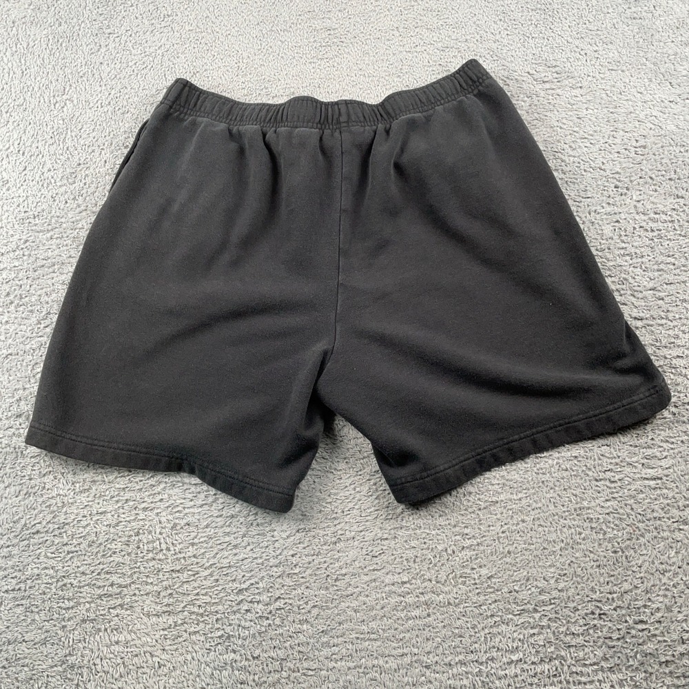 The North Face Shorts Mens Large Black Fleece Drawstring Casual Workout Lounge - Picture 3 of 10